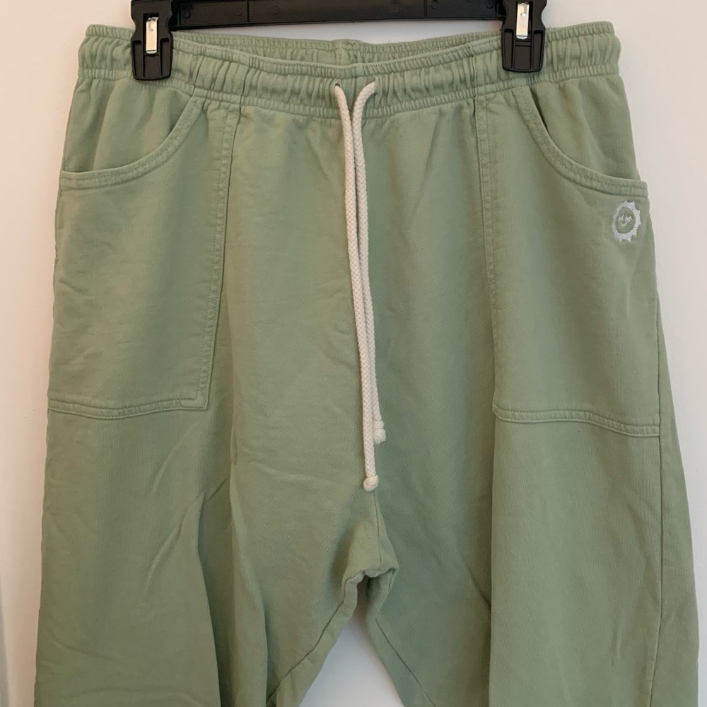 BIG BUD PRESS SAGE GREEN LIGHTWEIGHT SWEATPANTS